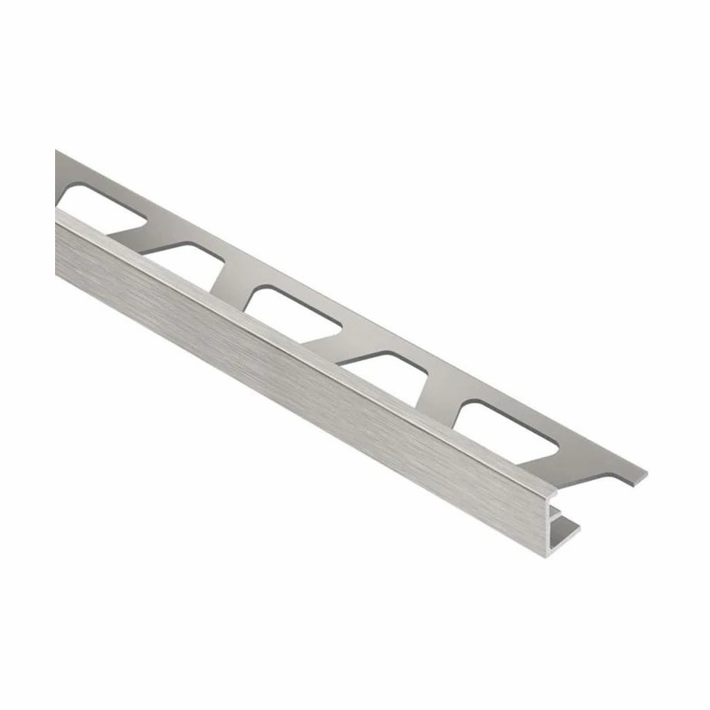 Schluter Jolly 1/2 inch Brushed Nickel