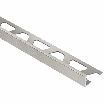 Schluter Jolly 3/8 inch Brushed Nickel