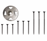Schluter Kerdi Washer and Screw Set 1 5/8 40 Sets