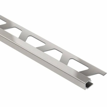 Schluter Quadec 3/8 Inch Satin Nickel
