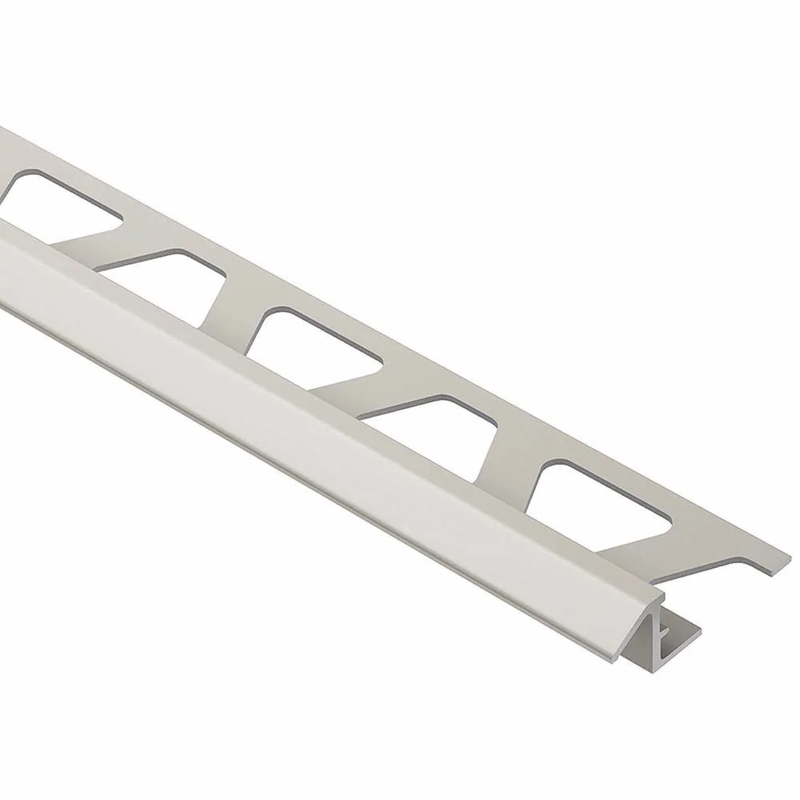 Schluter Reno TK 3/8 inch Aluminum Satin Nickel