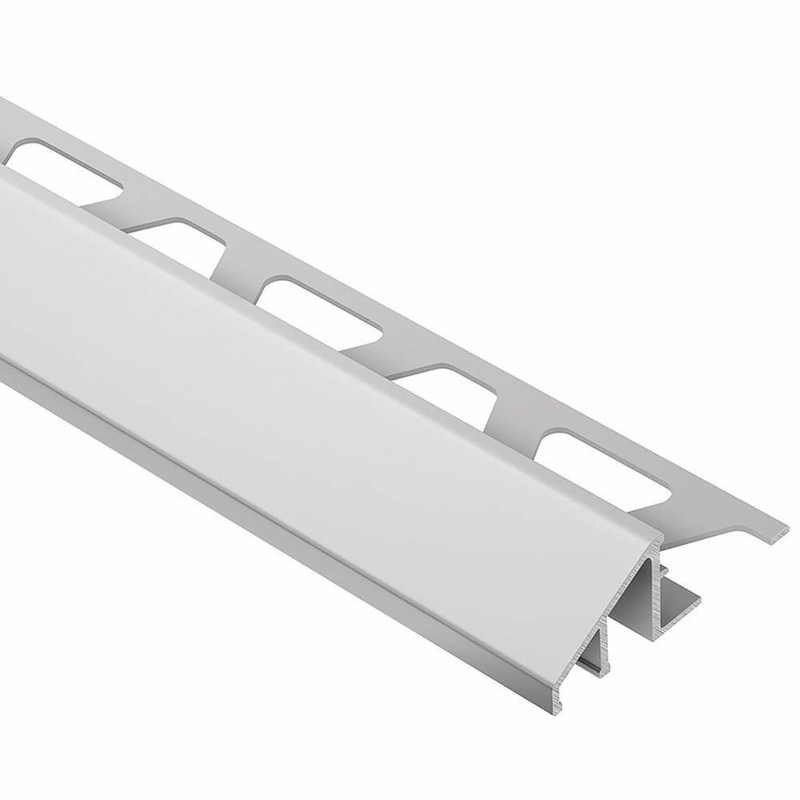 Schluter Reno U Reducer 1/2 inch Aluminum Satin