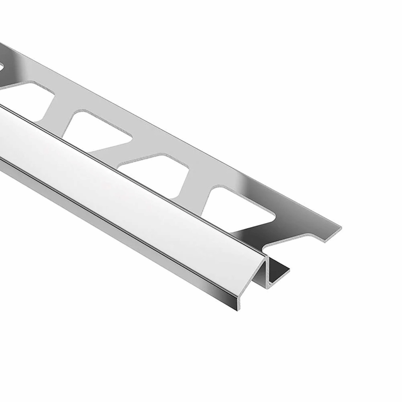 Schluter Reno U Reducer 1/2 inch Stainless Steel