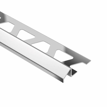 Schluter Reno U Reducer 1/2 inch Stainless Steel