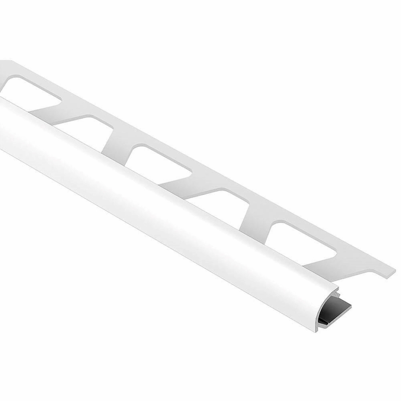 Schluter Rondec 1/2 inch Bright White
