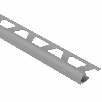 Schluter Rondec 1/2 inch Metallic Gray