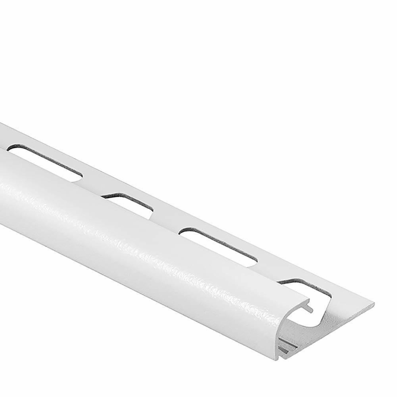 Schluter Rondec 3/8 inch Matte Bright White