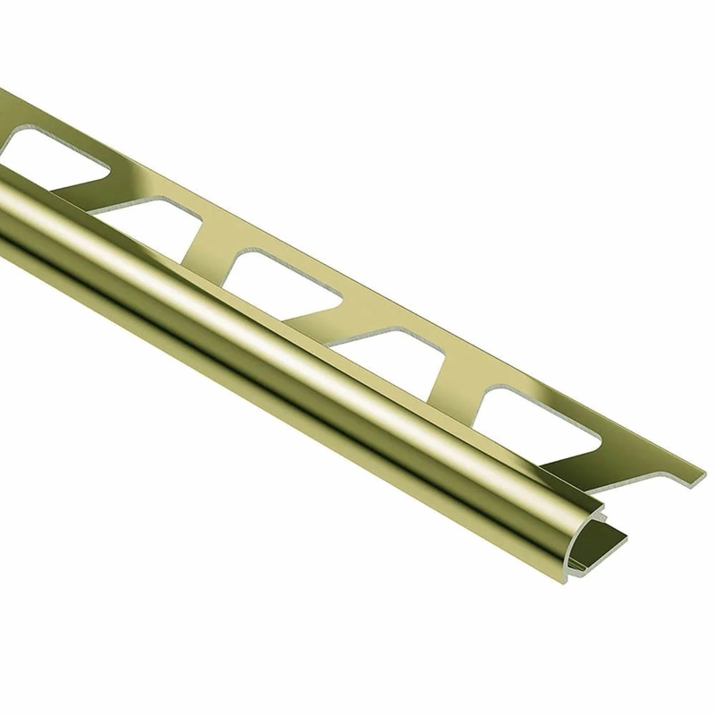Schluter Rondec 3/8 inch Polished  Brass