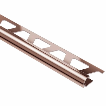 Schluter Rondec 3/8 inch Polished  Copper