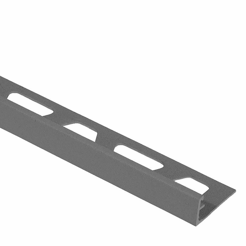Schluter Schiene Edge Trim 1/2 inch Pewter