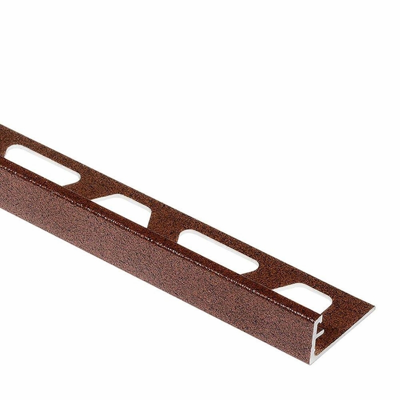 Schluter Schiene Edge Trim 1/2 inch Rustic Brown