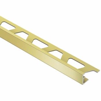 Schluter Schiene Edge Trim 1/2 inch Satin Brass