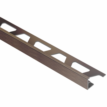 Schluter Schiene Edge Trim 3/8 inch Antique Bronze