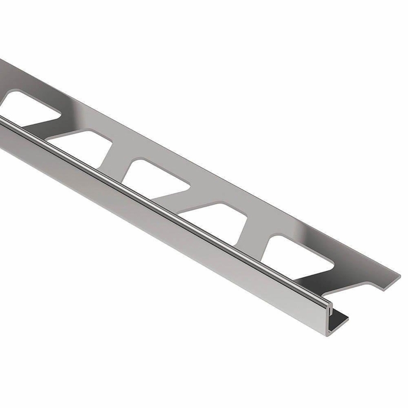 Schluter Schiene Edge Trim 3/8 inch Polished Nickel