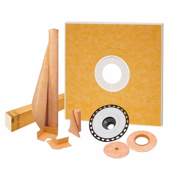 Schluter Shower Kit No Drain Grate 72"x 72"