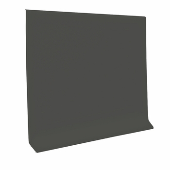 Tarkett Baseworks Rubber Charcoal 1/8 inch 4 inch 120 feet
