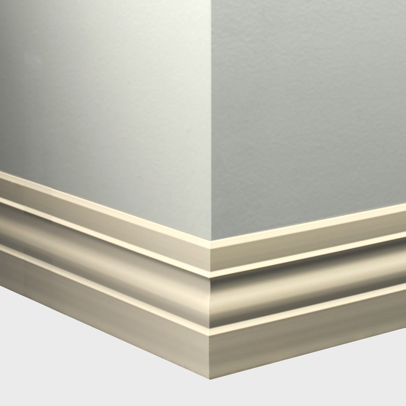 Tarkett Millwork Ambassador Almond 4 inch 8 feet