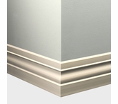 Tarkett Millwork Ambassador Antique White 4 inch 8 feet