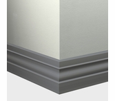 Tarkett Millwork Ambassador Bedrock 4 inch 8 feet