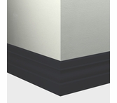 Tarkett Millwork Ambassador Black 4 inch 8 feet