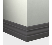 Tarkett Millwork Ambassador Burnt Umber 4 inch 8 feet
