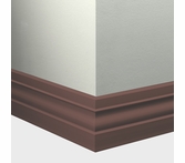 Tarkett Millwork Ambassador Espresso 4 inch 8 feet