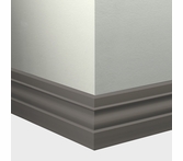 Tarkett Millwork Ambassador Fudge 4 inch 8 feet