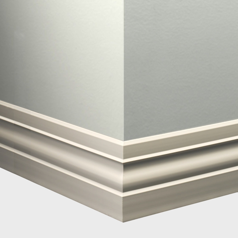Tarkett Millwork Ambassador Grey Haze 4 inch 8 feet