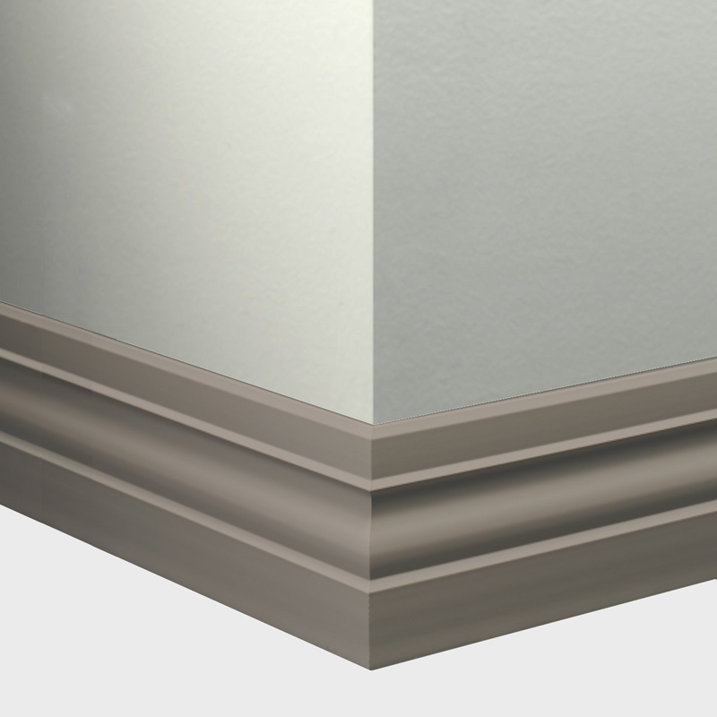 Tarkett Millwork Ambassador Moon Rock 4 inch 8 feet