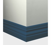 Tarkett Millwork Ambassador Navy Blue 4 inch 8 feet