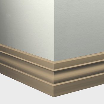 Tarkett Millwork Ambassador Sandalwood 4 inch 8 feet