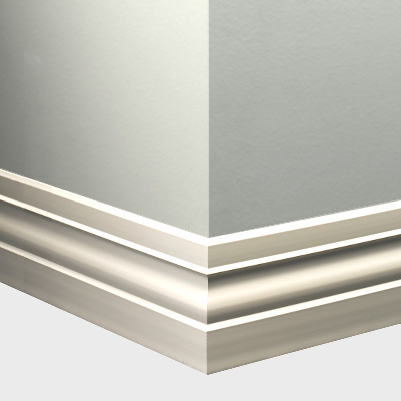 Tarkett Millwork Ambassador Snow White 4 inch 8 feet