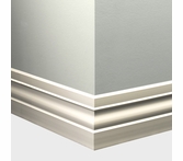 Tarkett Millwork Ambassador Snow White 4 inch 8 feet