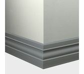 Tarkett Millwork Ambassador Storm Cloud 4 inch 8 feet