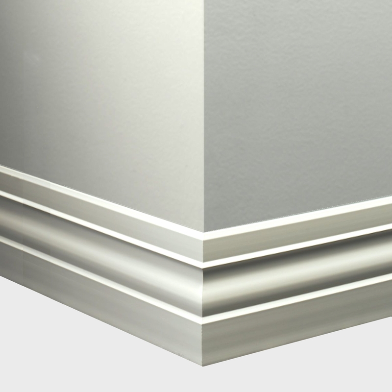 Tarkett Millwork Ambassador White 4 inch 8 feet
