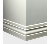 Tarkett Millwork Ambassador White 4 inch 8 feet
