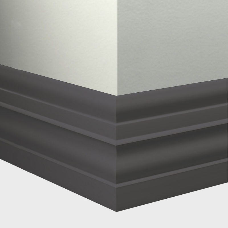 Tarkett Millwork Attache Burnt Umber 6 inch 8 feet