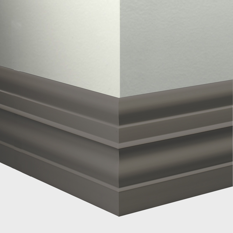 Tarkett Millwork Attache Fudge 6 inch 8 feet