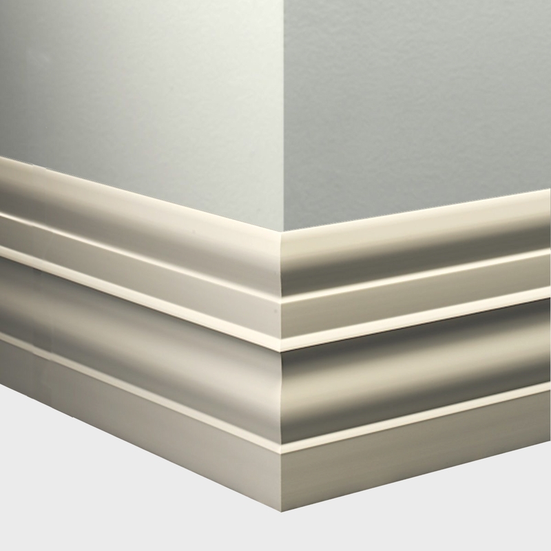 Tarkett Millwork Attache Pearl 6 inch 8 feet