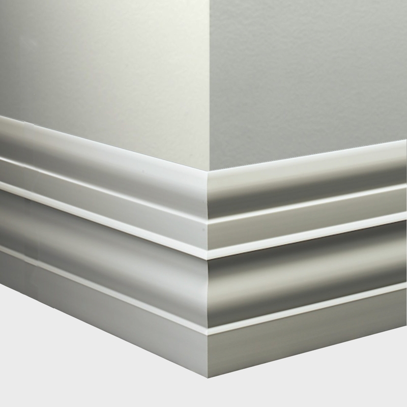 Tarkett Millwork Attache Platinum 6 inch 8 feet