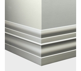 Tarkett Millwork Attache Platinum 6 inch 8 feet