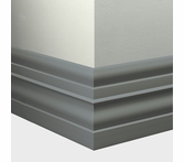 Tarkett Millwork Attache Storm Cloud 6 inch 8 feet