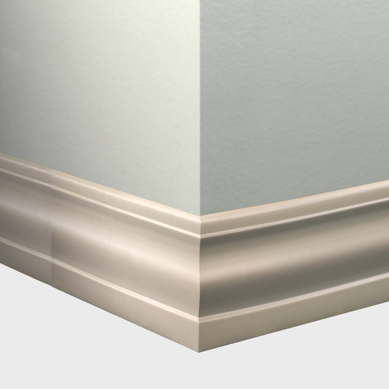 Tarkett Millwork Delineate Antique White 4 1/4 inch 8 feet