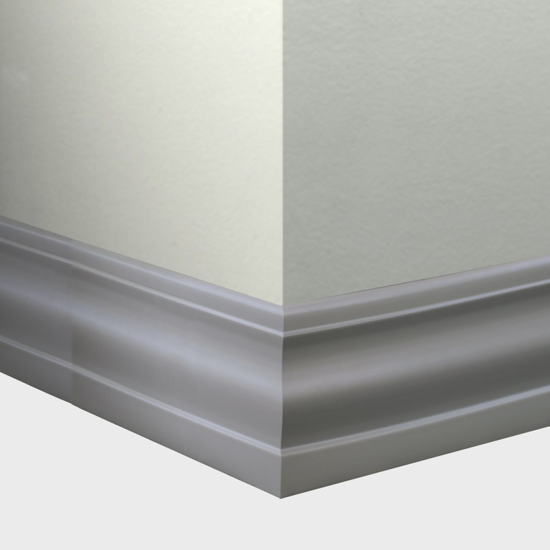 Tarkett Millwork Delineate Pewter 4 1/4 inch 8 feet