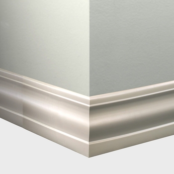 Tarkett Millwork Delineate Snow White 4 1/4 inch 8 feet