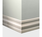Tarkett Millwork Delineate Snow White 4 1/4 inch 8 feet