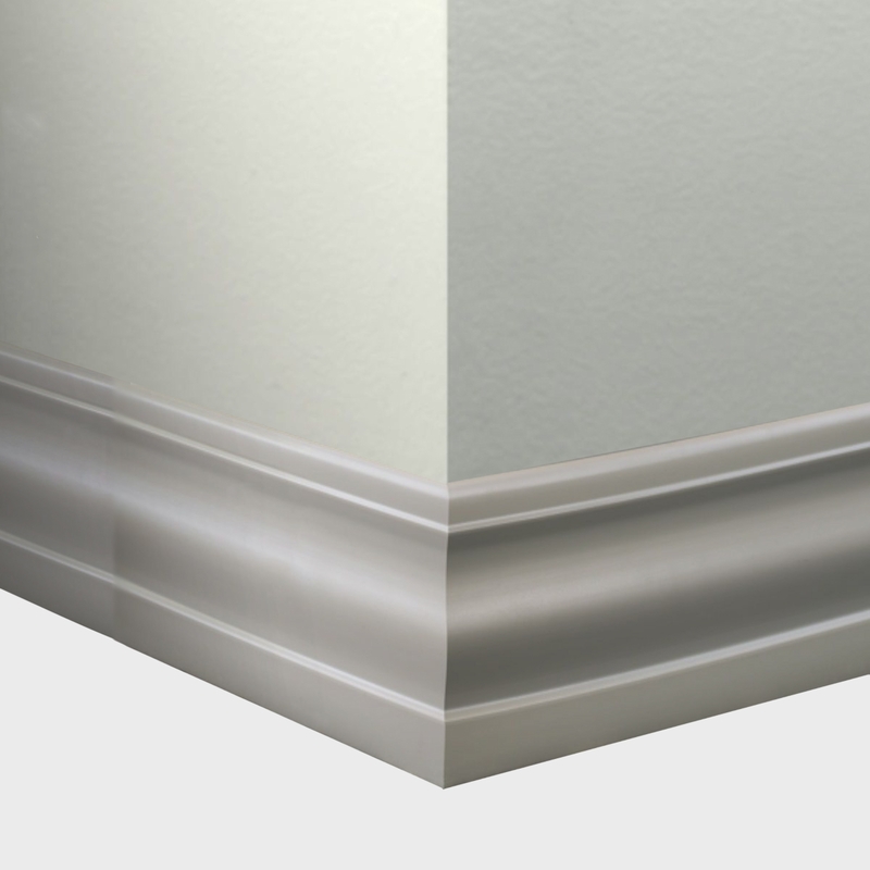 Tarkett Millwork Delineate Vapor Grey 4 1/4 inch 8 feet