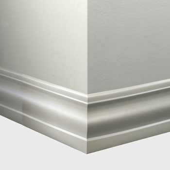 Tarkett Millwork Delineate White 4 1/4 inch 8 feet