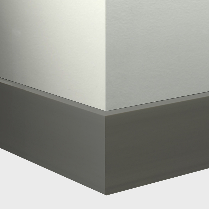 Tarkett Millwork Mandalay Charcoal 6 inch 8 feet