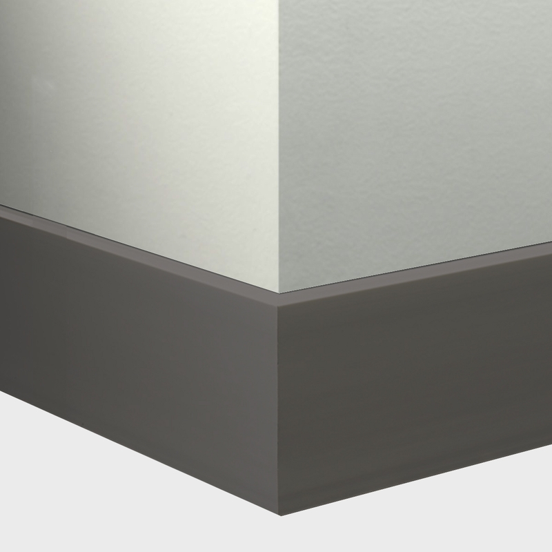 Tarkett Millwork Mandalay Dark Brown 6 inch 8 feet